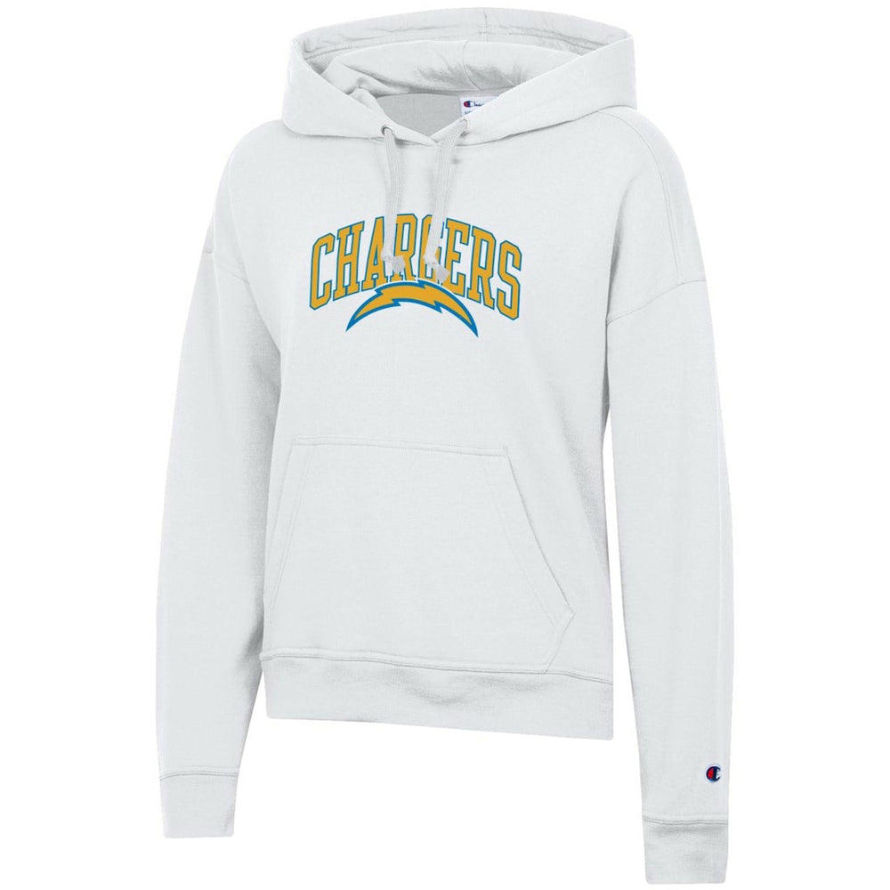 Los Angeles Chargers Champion Women's Powerblend Hoodie - White outlet
