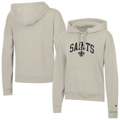 New Orleans Saints Champion Women's Powerblend Hoodie - Natural sale
