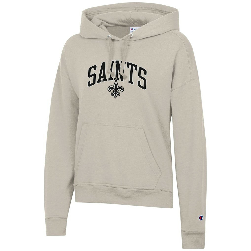 New Orleans Saints Champion Women's Powerblend Hoodie - Natural sale