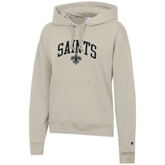 New Orleans Saints Champion Women's Powerblend Hoodie - Natural sale