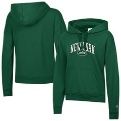 New York Jets Champion Women's Powerblend Hoodie - Green discount