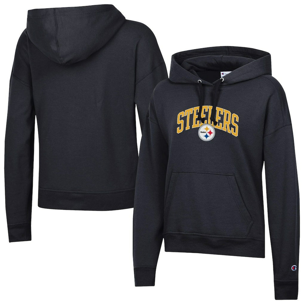 Pittsburgh Steelers Champion Women's Powerblend Hoodie - Black sale