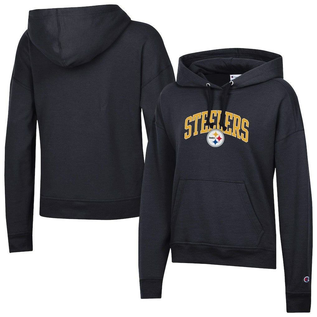 Pittsburgh Steelers Champion Women's Powerblend Hoodie - Black sale