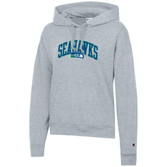 Seattle Seahawks Champion Women's Powerblend Hoodie - Heather Gray sale