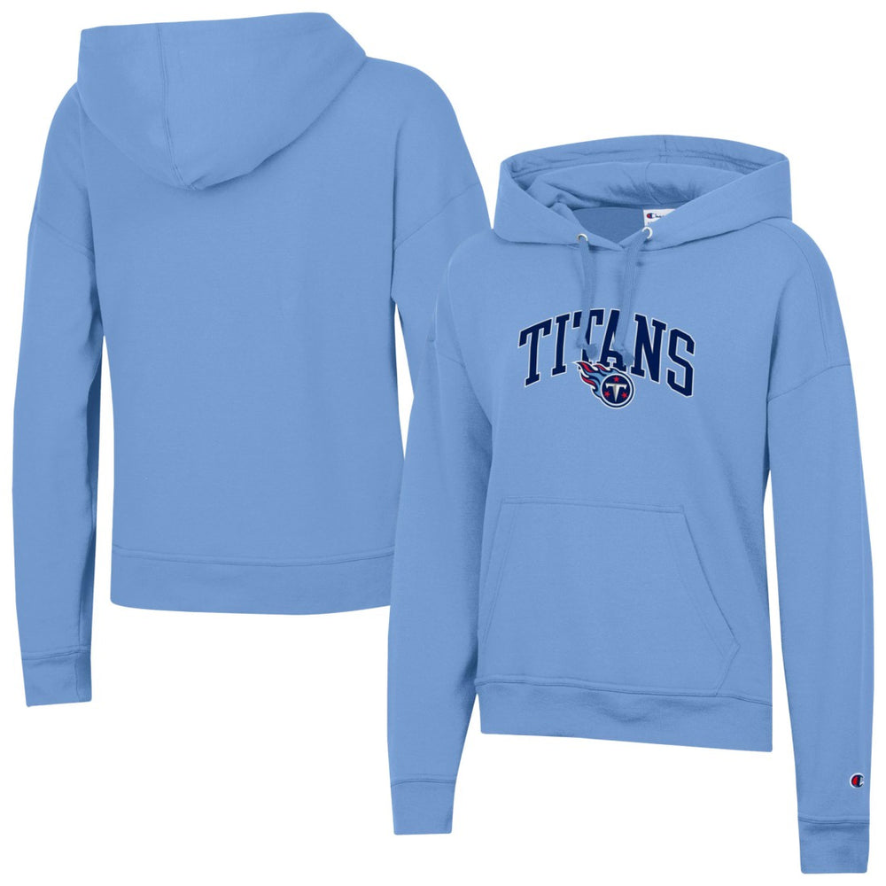 Tennessee Titans Champion Women's Powerblend Hoodie - Light Blue online