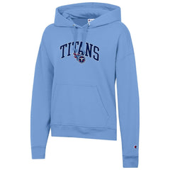 Tennessee Titans Champion Women's Powerblend Hoodie - Light Blue online