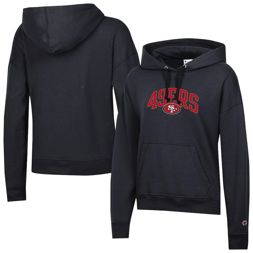 San Francisco 49ers Champion Women's Powerblend Hoodie - Black discount
