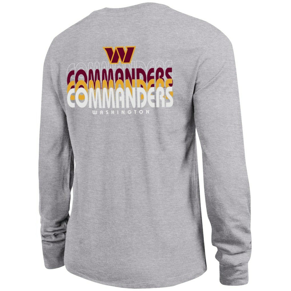 Washington Commanders Champion Women's Core Long-Sleeve T-Shirt - Heather Gray sale