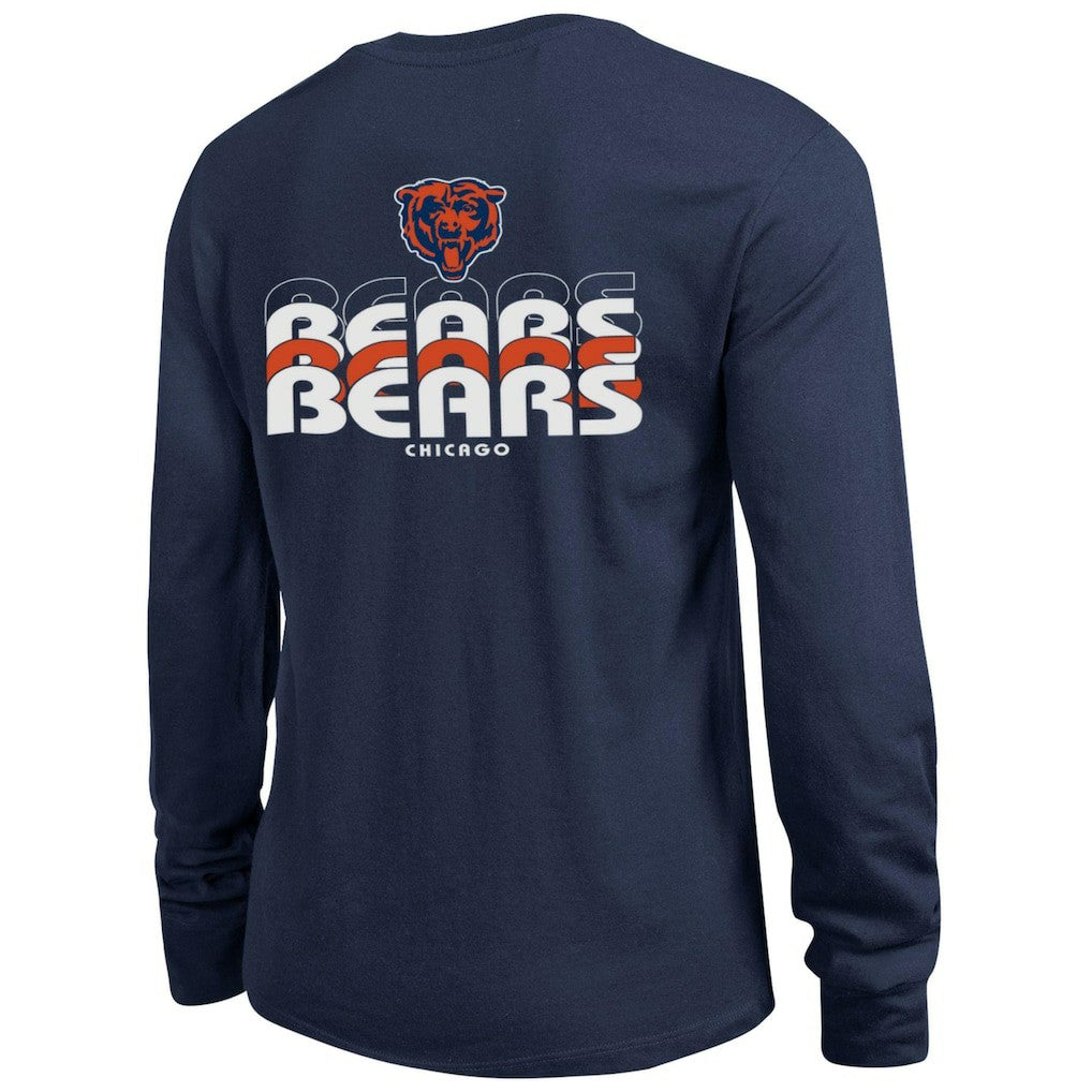 Chicago Bears Champion Women's Core Long-Sleeve T-Shirt - Navy outlet