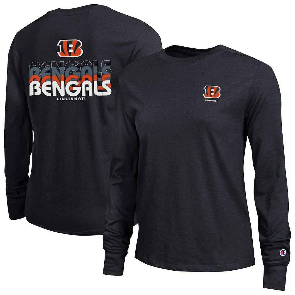 Cincinnati Bengals Champion Women's Core Long-Sleeve T-Shirt - Black online