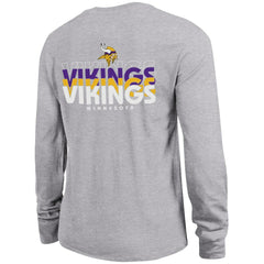 Minnesota Vikings Champion Women's Core Long-Sleeve T-Shirt - Heather Gray cheap