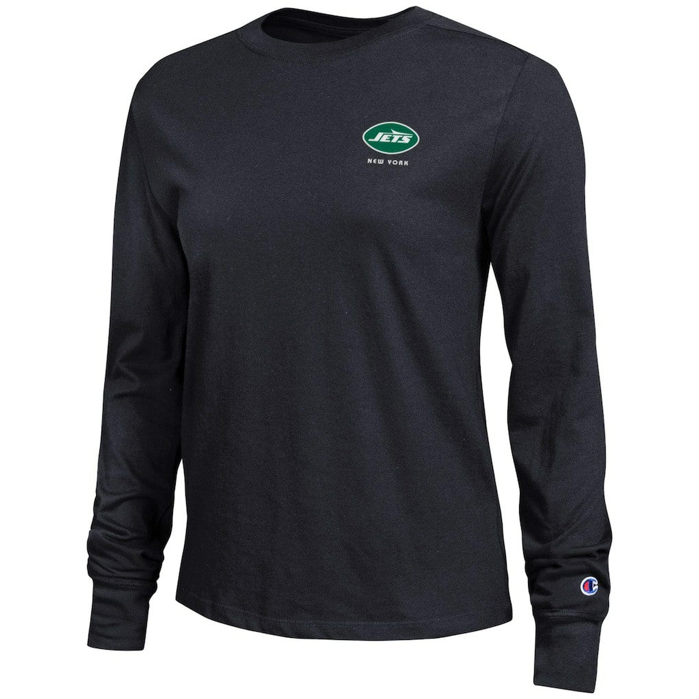 New York Jets Champion Women's Core Long-Sleeve T-Shirt - Black online