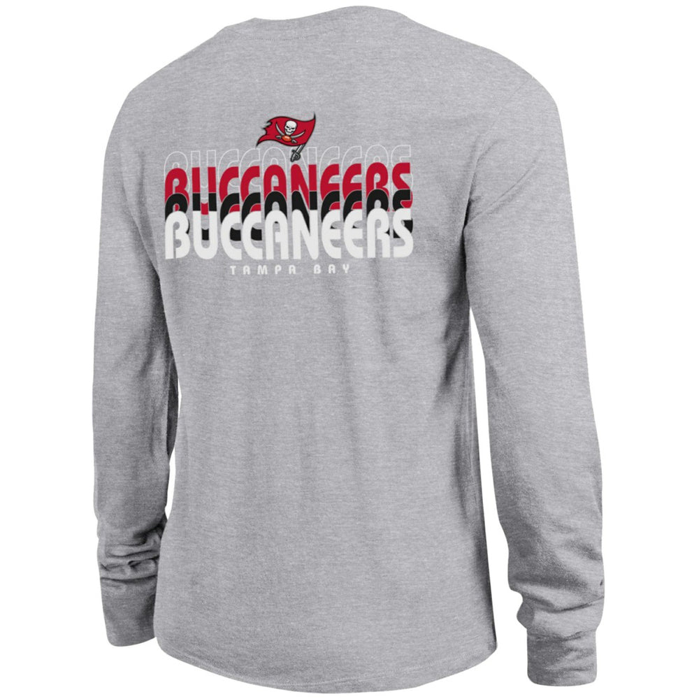 Tampa Bay Buccaneers Champion Women's Core Long-Sleeve T-Shirt - Heather Gray for sale