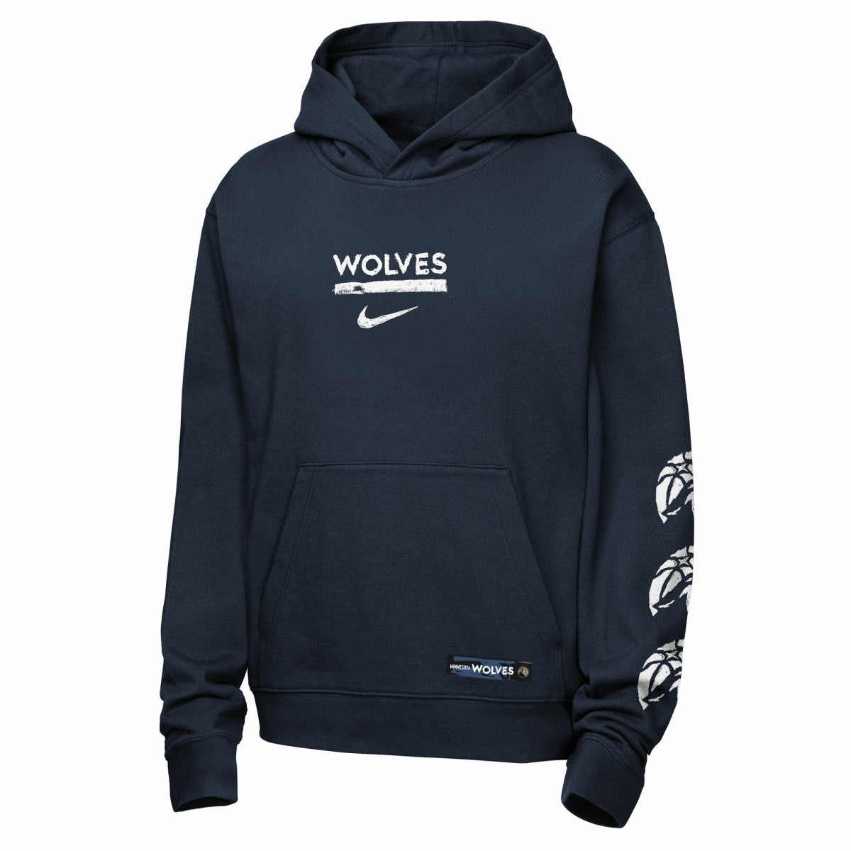 Minnesota Timberwolves Youth Courtside Club Premiere Hoodie - Navy | Nike cheap