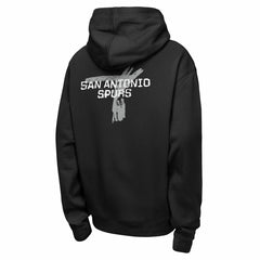San Antonio Spurs Youth Courtside Club Premiere Hoodie - Black | Nike online