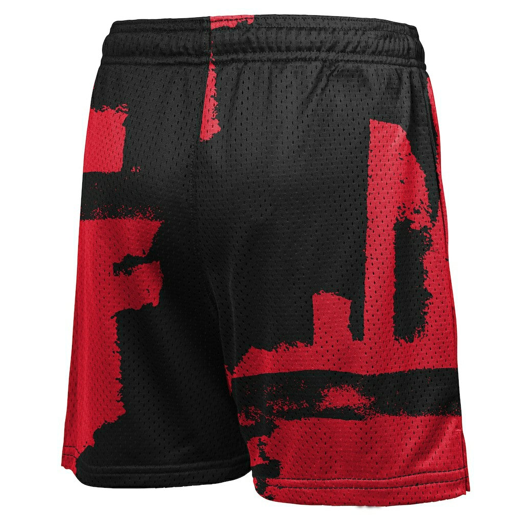 Chicago Bulls Youth Courtside Pro Shot Dri-FIT Mesh Practice Shorts - Black/Red | Nike shop