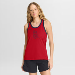 St. Louis Cardinals Women's Tri-Blend Dri-FIT Racerback Tank Top - Red | Nike