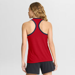 Minnesota Twins Women's Tri-Blend Dri-FIT Racerback Tank Top - Red | Nike