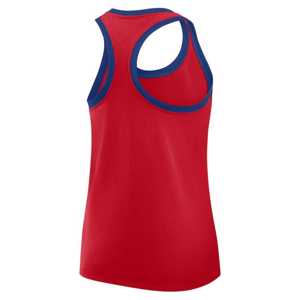 Texas Rangers Women's Tri-Blend Dri-FIT Racerback Tank Top - Red | Nike