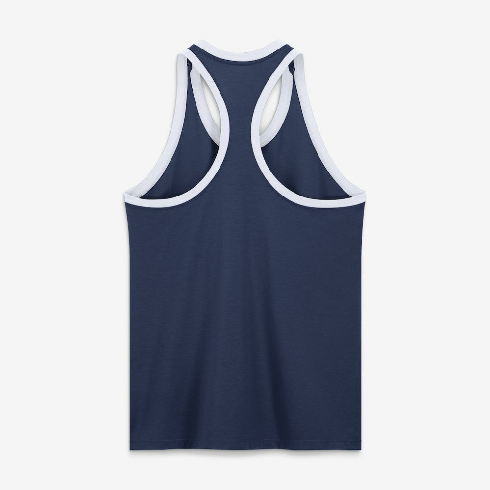 Detroit Tigers Women's Tri-Blend Dri-FIT Racerback Tank Top - Navy | Nike