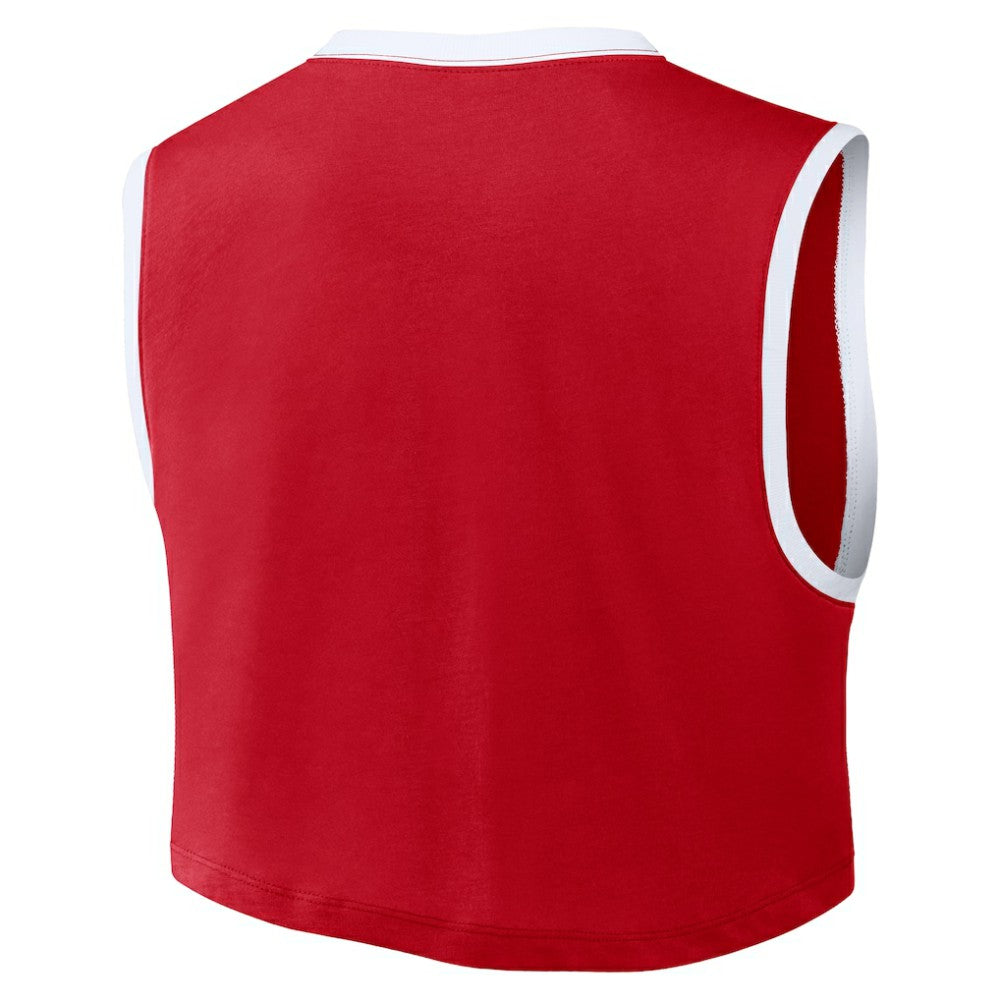 Philadelphia Phillies Women's Primetime Loose Dri-FIT Cropped Tank Top - Red | Nike