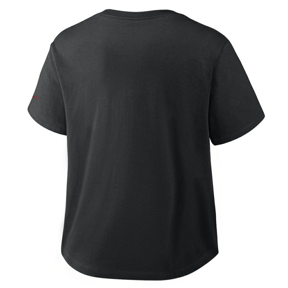 Seattle Mariners Women's Mod Cropped T-Shirt - Black | Nike