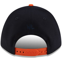 Houston Astros x Warren Lotas 9FORTY A-Frame M-Crown Adjustable Hat - Navy/Orange | New Era