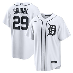 Tarik Skubal Detroit Tigers Home Replica Jersey - White | Nike