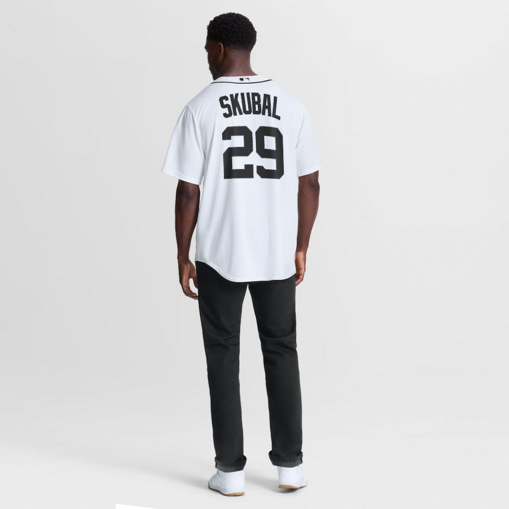 Tarik Skubal Detroit Tigers Home Replica Jersey - White | Nike
