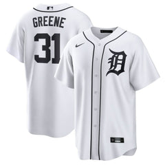 Riley Greene Detroit Tigers Home Replica Jersey - White | Nike