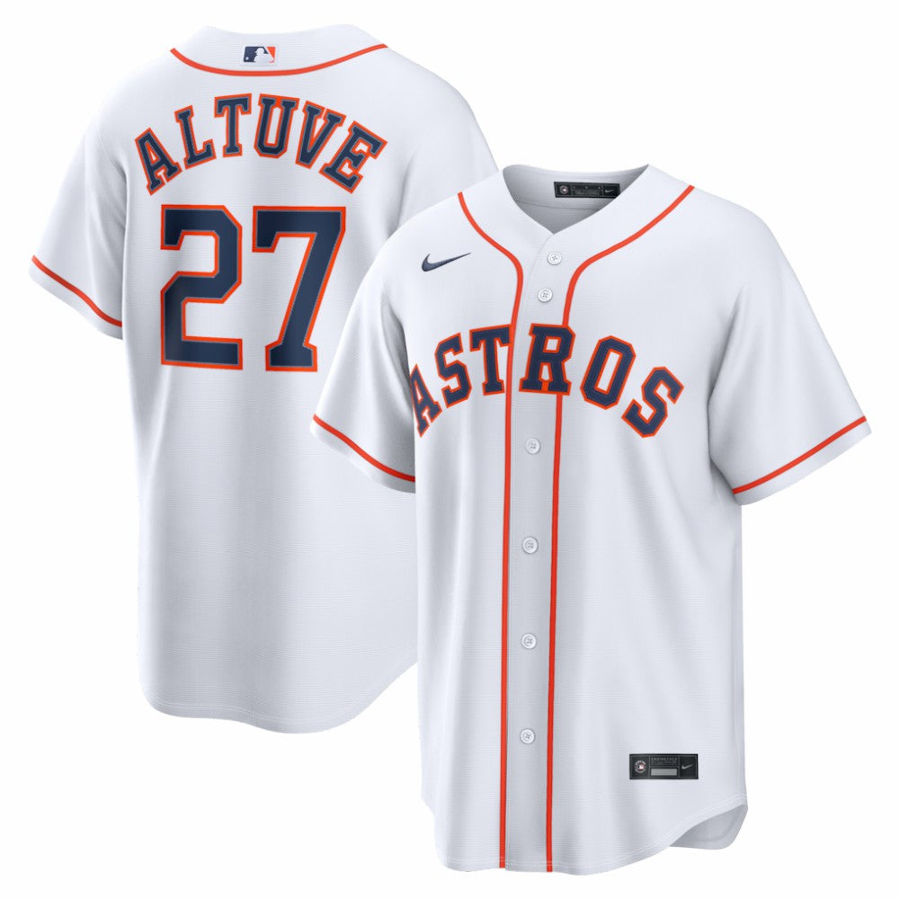 Jose Altuve Houston Astros Home Replica Jersey - White | Nike
