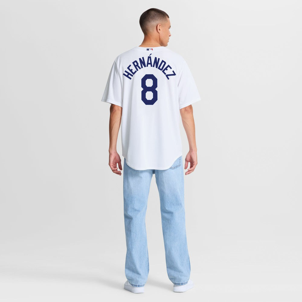 Enrique Hernández Los Angeles Dodgers Home Replica Jersey - White | Nike