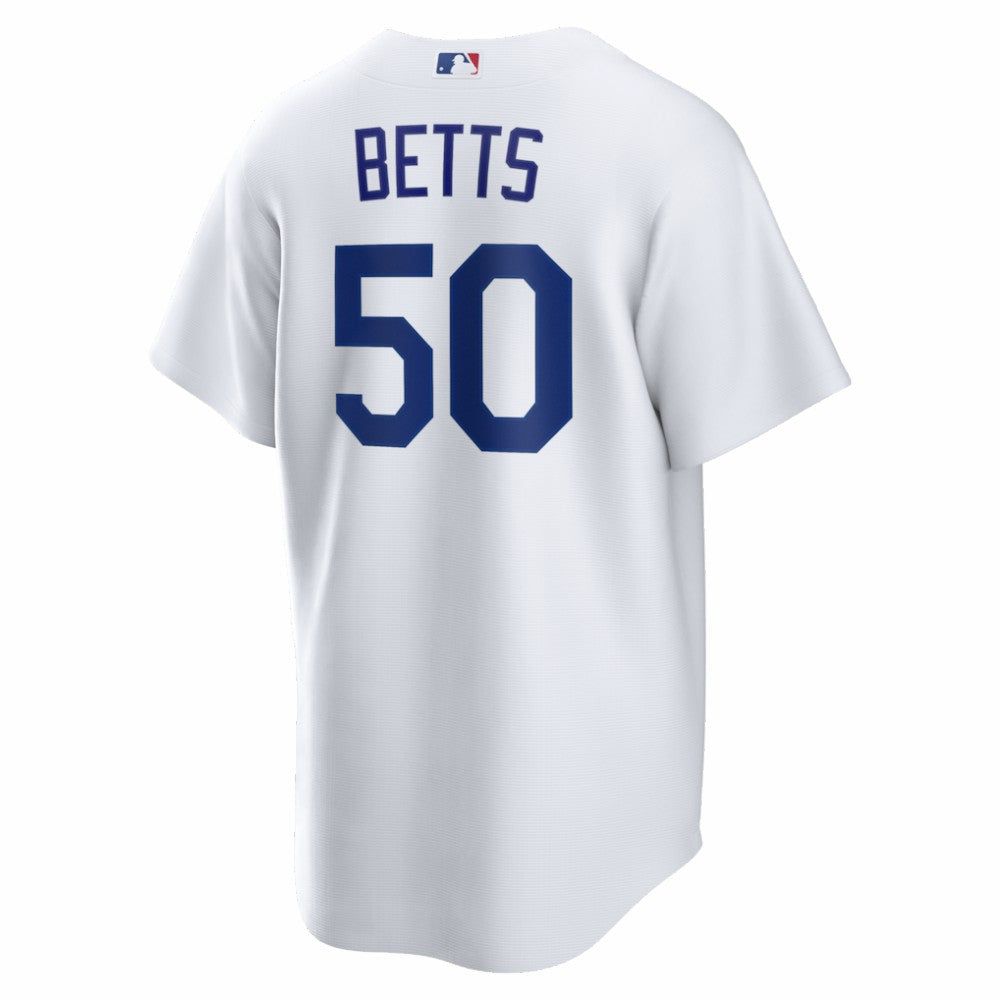 Mookie Betts Los Angeles Dodgers Home Replica Jersey - White | Nike