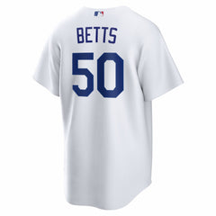 Mookie Betts Los Angeles Dodgers Home Replica Jersey - White | Nike