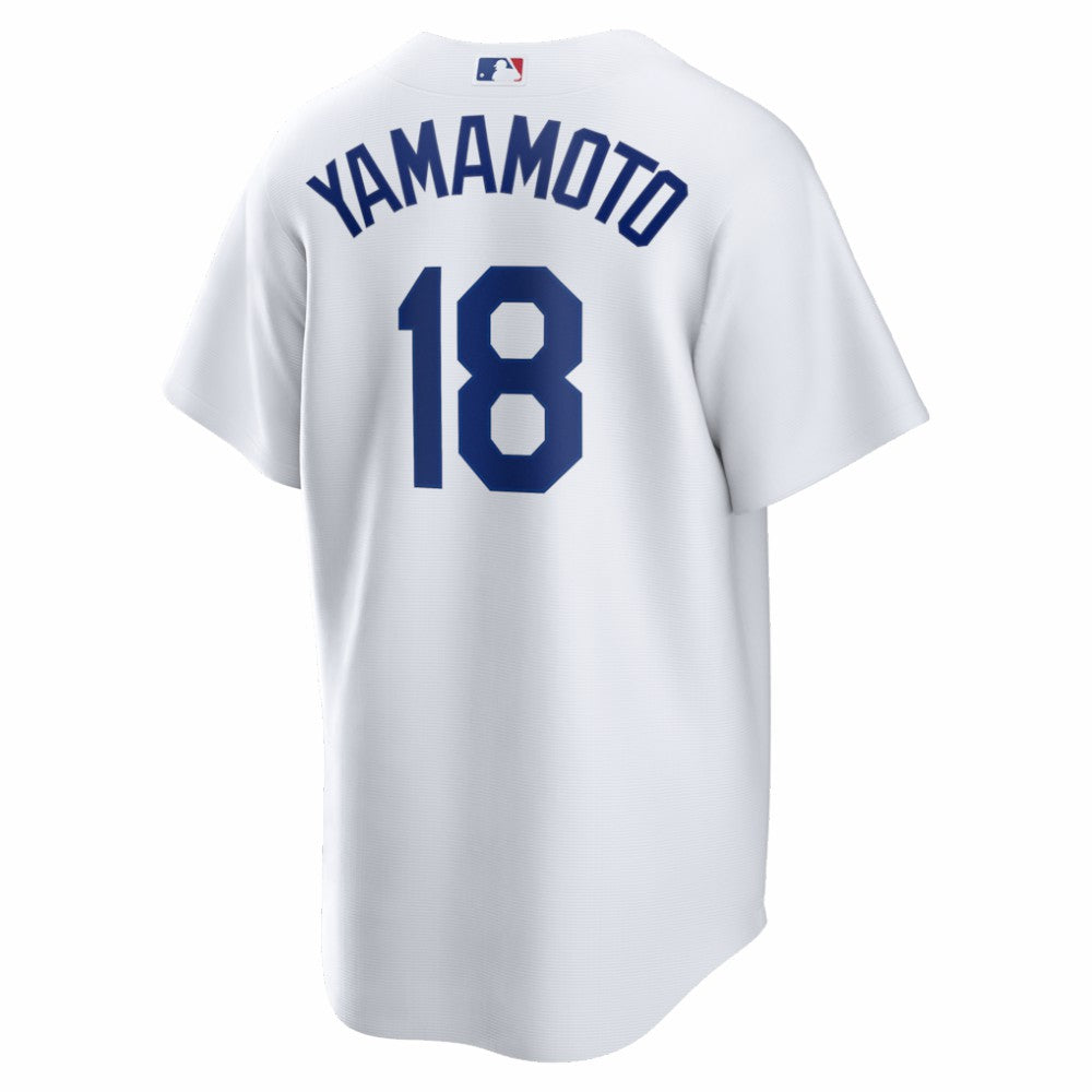 Yoshinobu Yamamoto Los Angeles Dodgers Home Replica Jersey - White | Nike