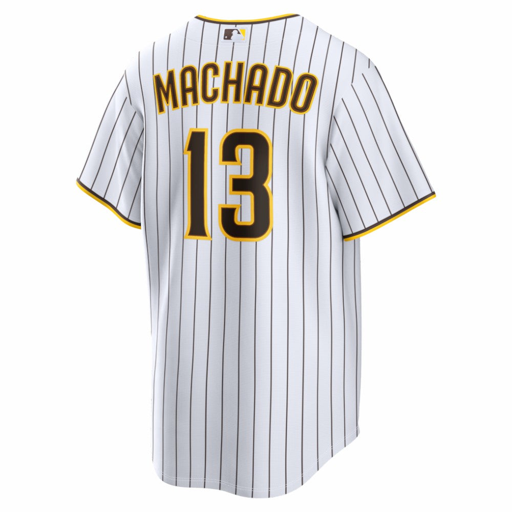 Manny Machado San Diego Padres Home Replica Player Jersey - White | Nike