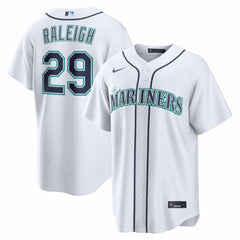 Cal Raleigh Seattle Mariners Home Replica Jersey - White | Nike