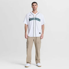 Cal Raleigh Seattle Mariners Home Replica Jersey - White | Nike