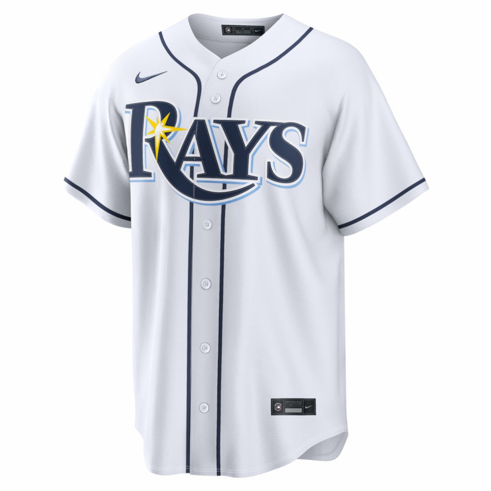 Junior Caminero Tampa Bay Rays Home Replica Jersey - White | Nike