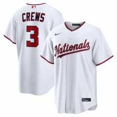 Dylan Crews Washington Nationals Home Replica Jersey - White | Nike