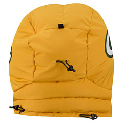Green Bay Packers New Era Puffer Balaclava - Gold on sale