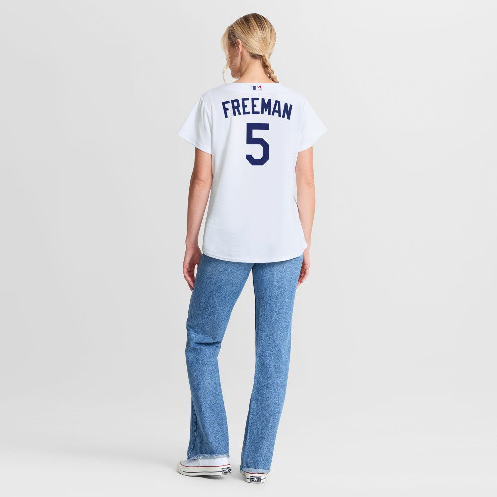 Freddie Freeman Los Angeles Dodgers Women's Home Replica Jersey - White | Nike
