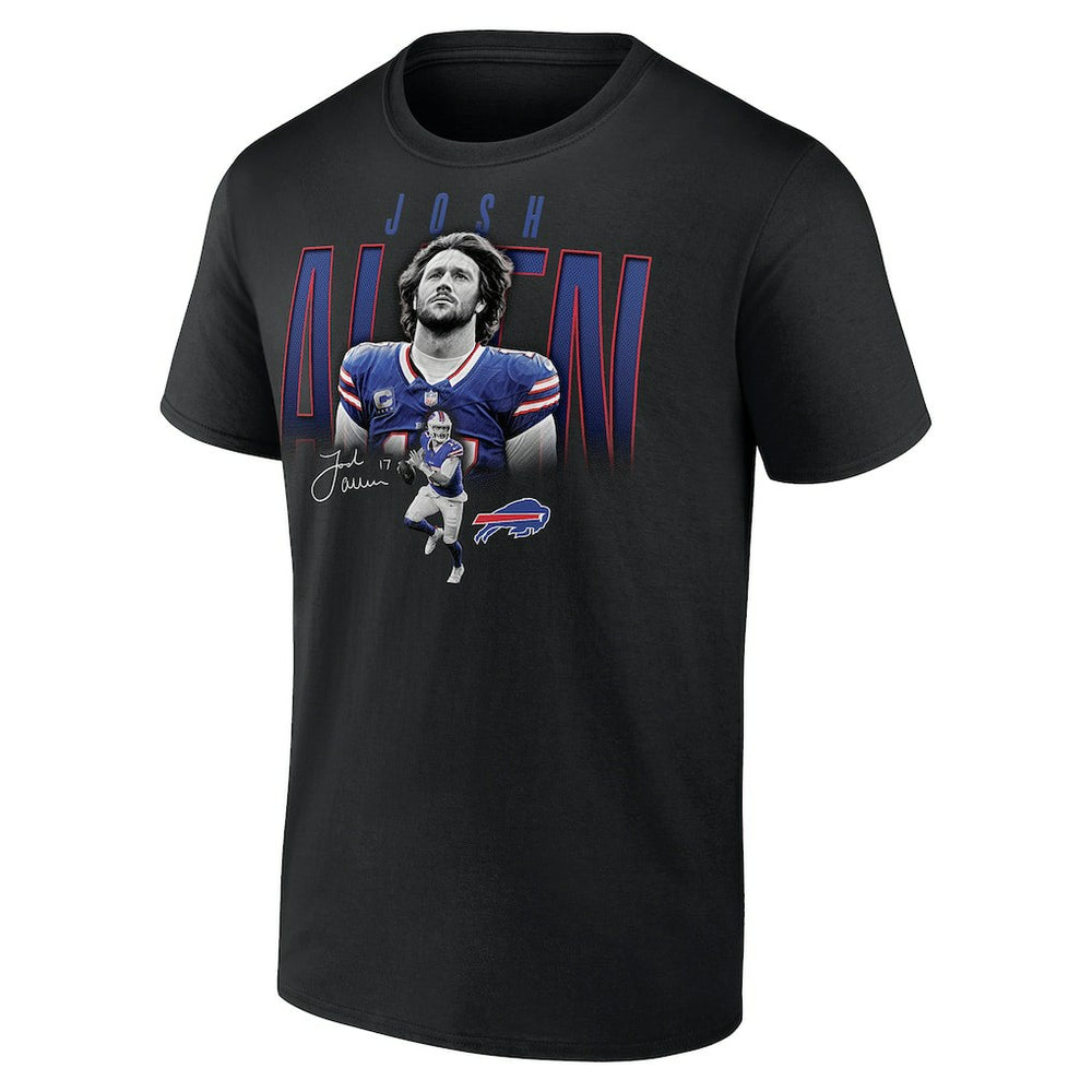 Josh Allen Buffalo Bills Humble Shadow Player T-Shirt - Black discount