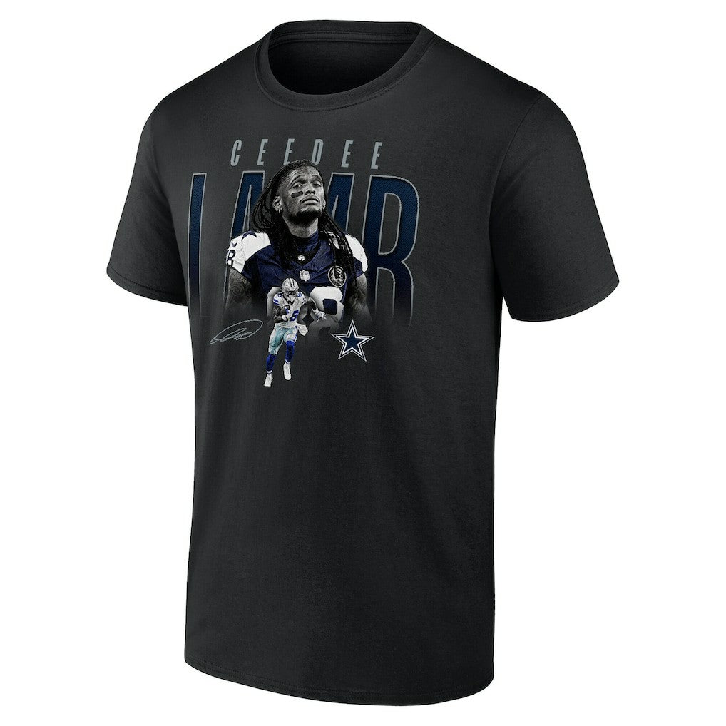 CeeDee Lamb Dallas Cowboys Humble Shadow Player T-Shirt - Black on sale
