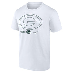 Jordan Love Green Bay Packers Tonal Name & Number T-Shirt - White cheap