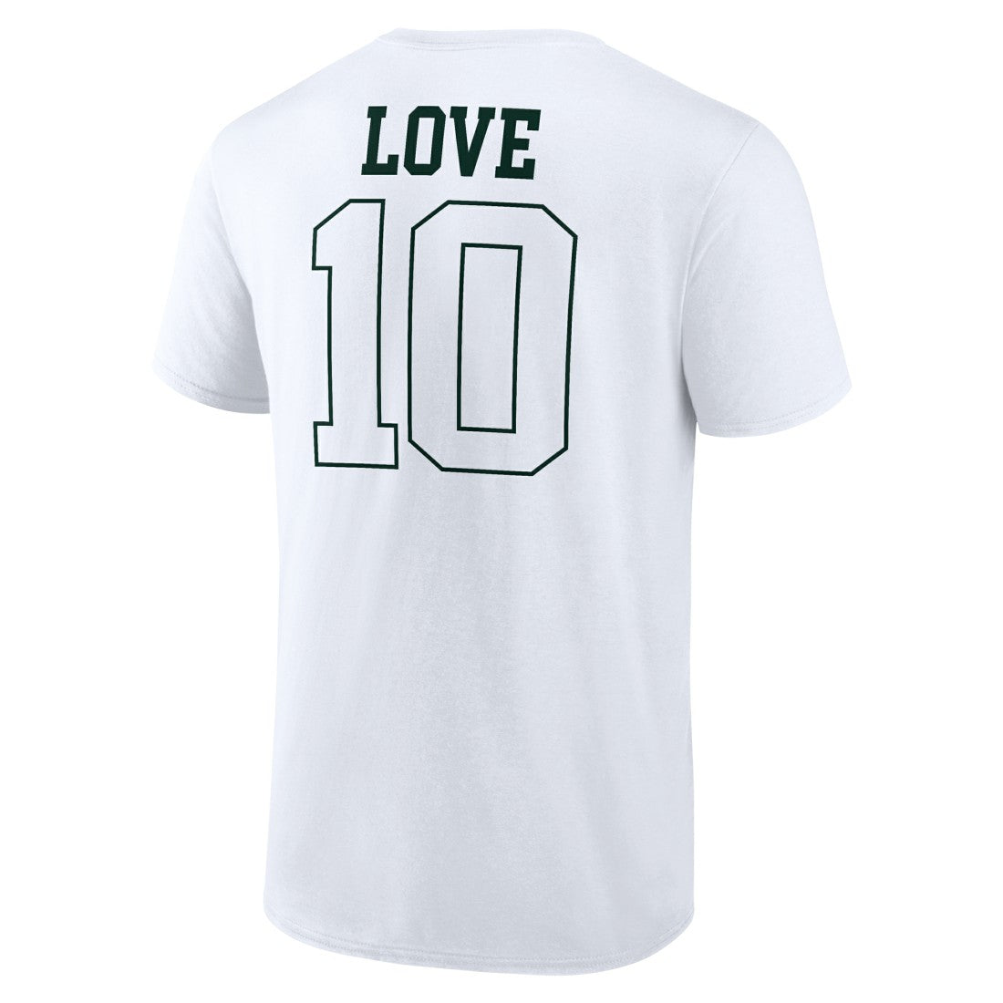 Jordan Love Green Bay Packers Tonal Name & Number T-Shirt - White cheap