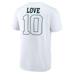 Jordan Love Green Bay Packers Tonal Name & Number T-Shirt - White cheap
