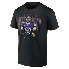 Justin Jefferson Minnesota Vikings Humble Shadow Player T-Shirt - Black discount