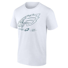 Saquon Barkley Philadelphia Eagles Tonal Name & Number T-Shirt - White sale