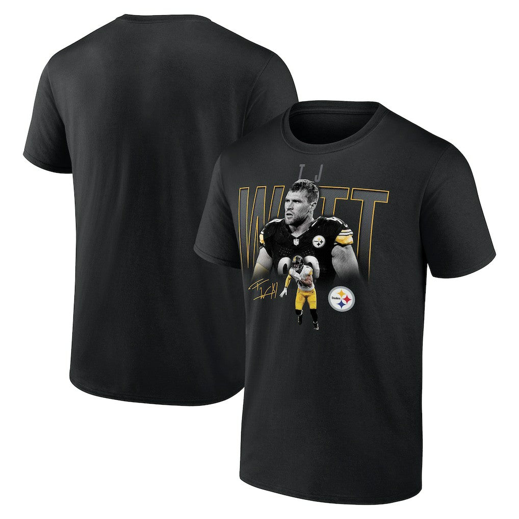 T.J. Watt Pittsburgh Steelers Humble Shadow Player T-Shirt - Black cheap